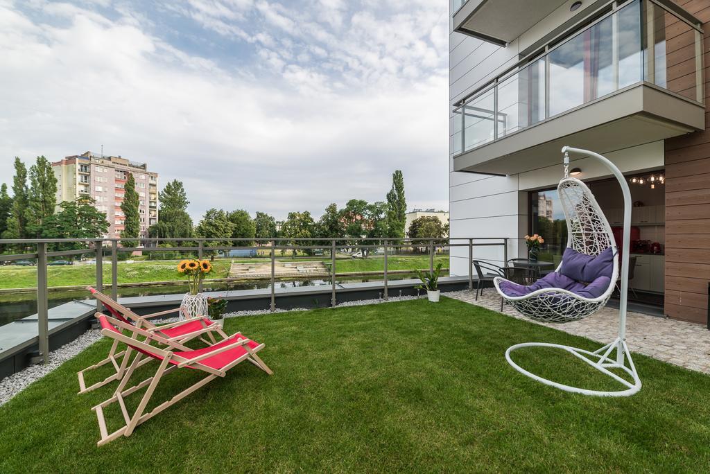 Apartment River Haven กดัญสก์ ภายนอก รูปภาพ
